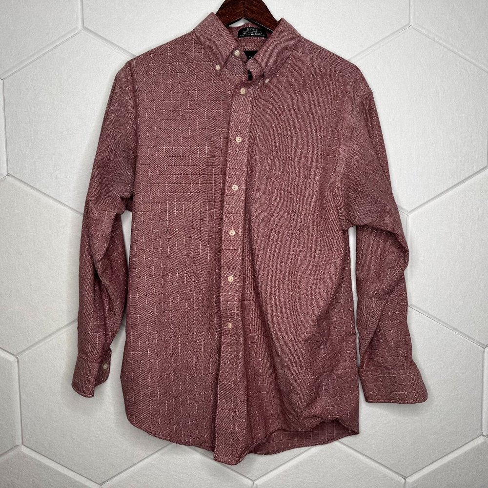 Croft & Barrow Men’s Wrinkle-Resistant Oxford Shirt — Size 16, 32/33